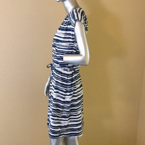 Eddie Bauer Cotton Sun Dress Faux Wrap - Picture 4 of 11